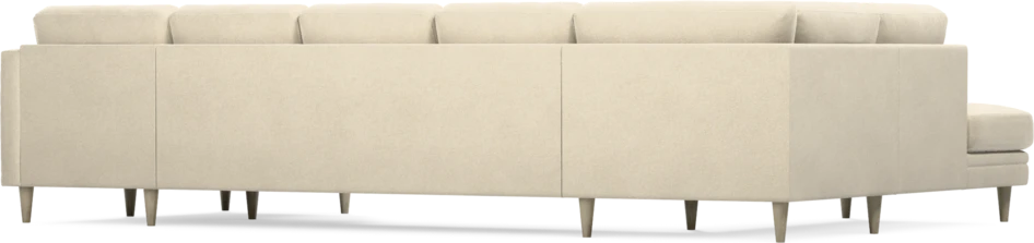 Eden - 3-sits soffa med divan vänster och schäslong höger - Beige