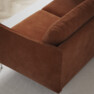 Madison Lux - 2-sits soffa med schäslong vänster - Orange
