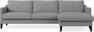 Winston - 3-sits soffa med schäslong, vändbar - Grå