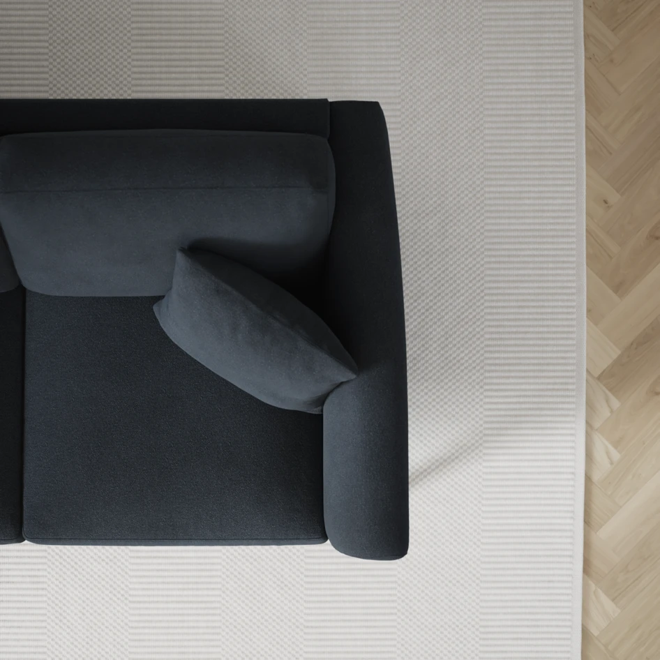 Eden - 3-sits soffa - Blå