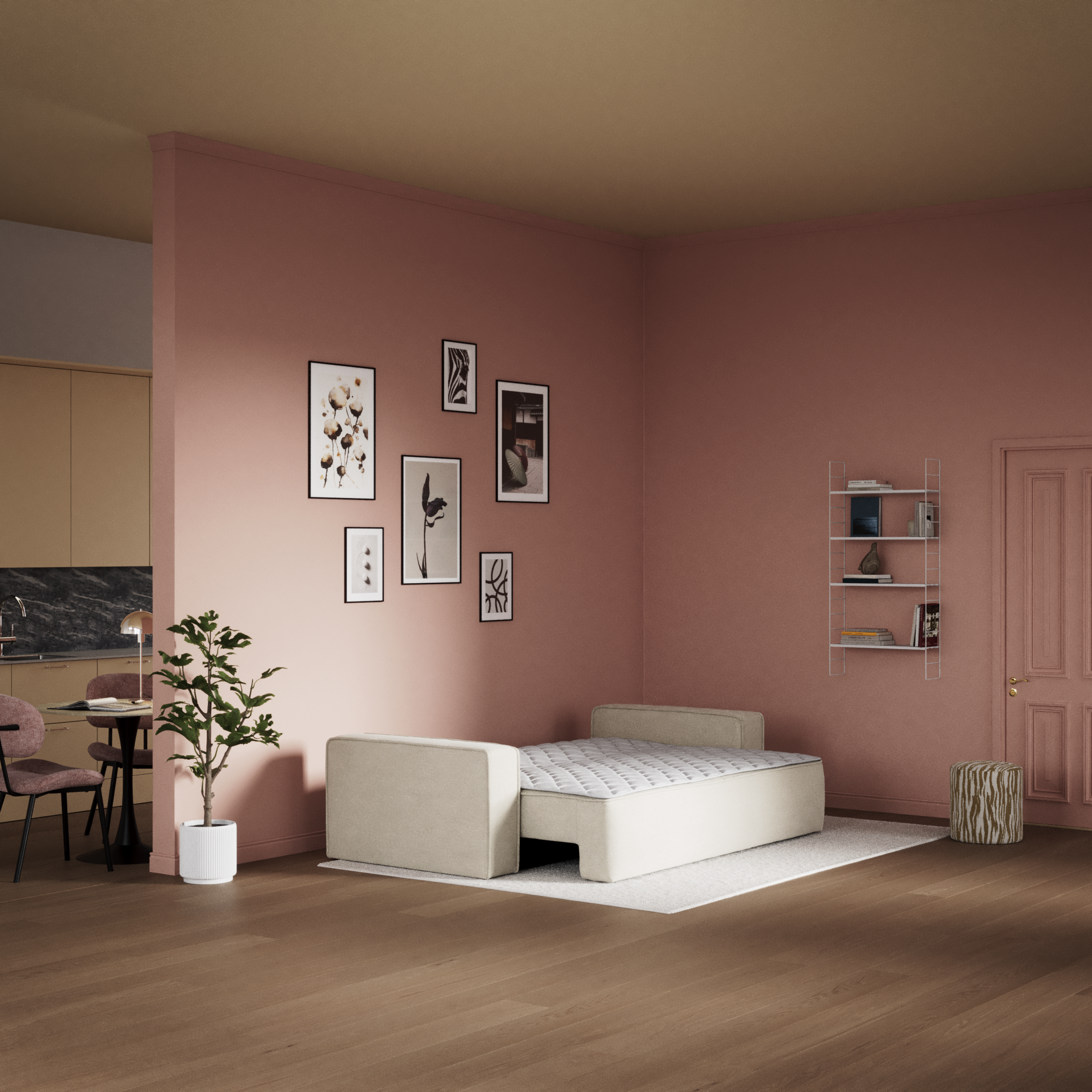 Ide, Bäddsoffa 3-sits