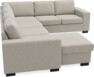 Nevada - Hörnsoffa, 3+2-sits med schäslong vänster - Beige