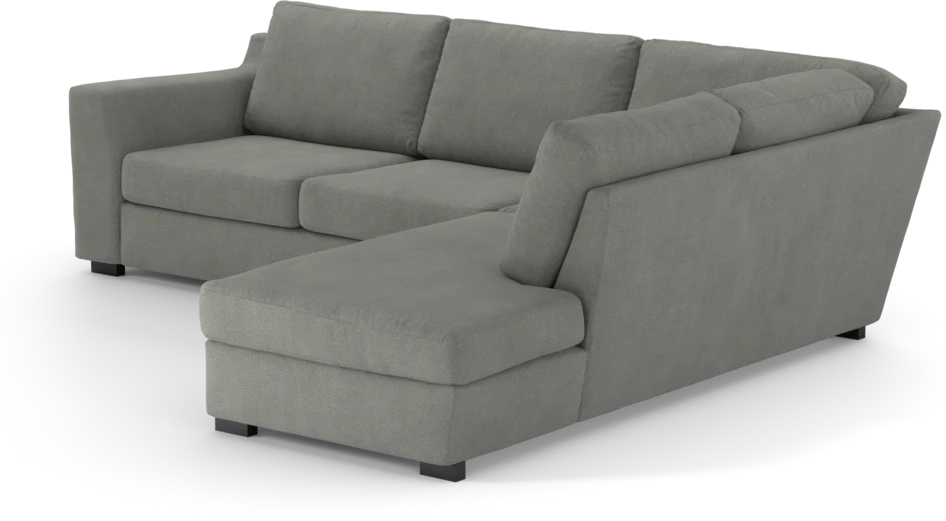 Friday - 2,5-sits soffa med divan höger - Grå