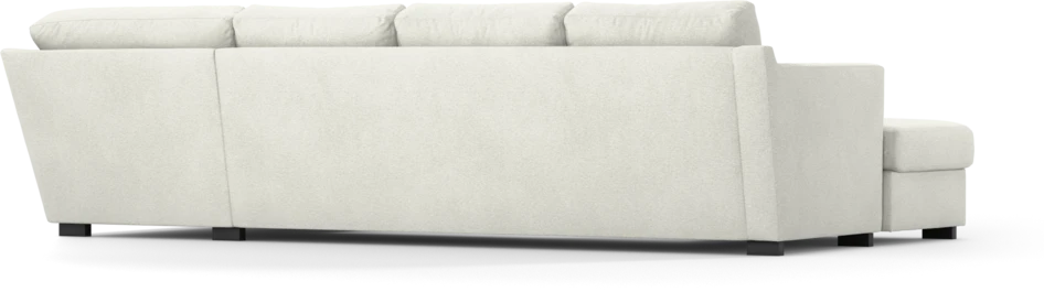 Friday - 3-sits soffa med schäslong vänster och divan höger - Vit