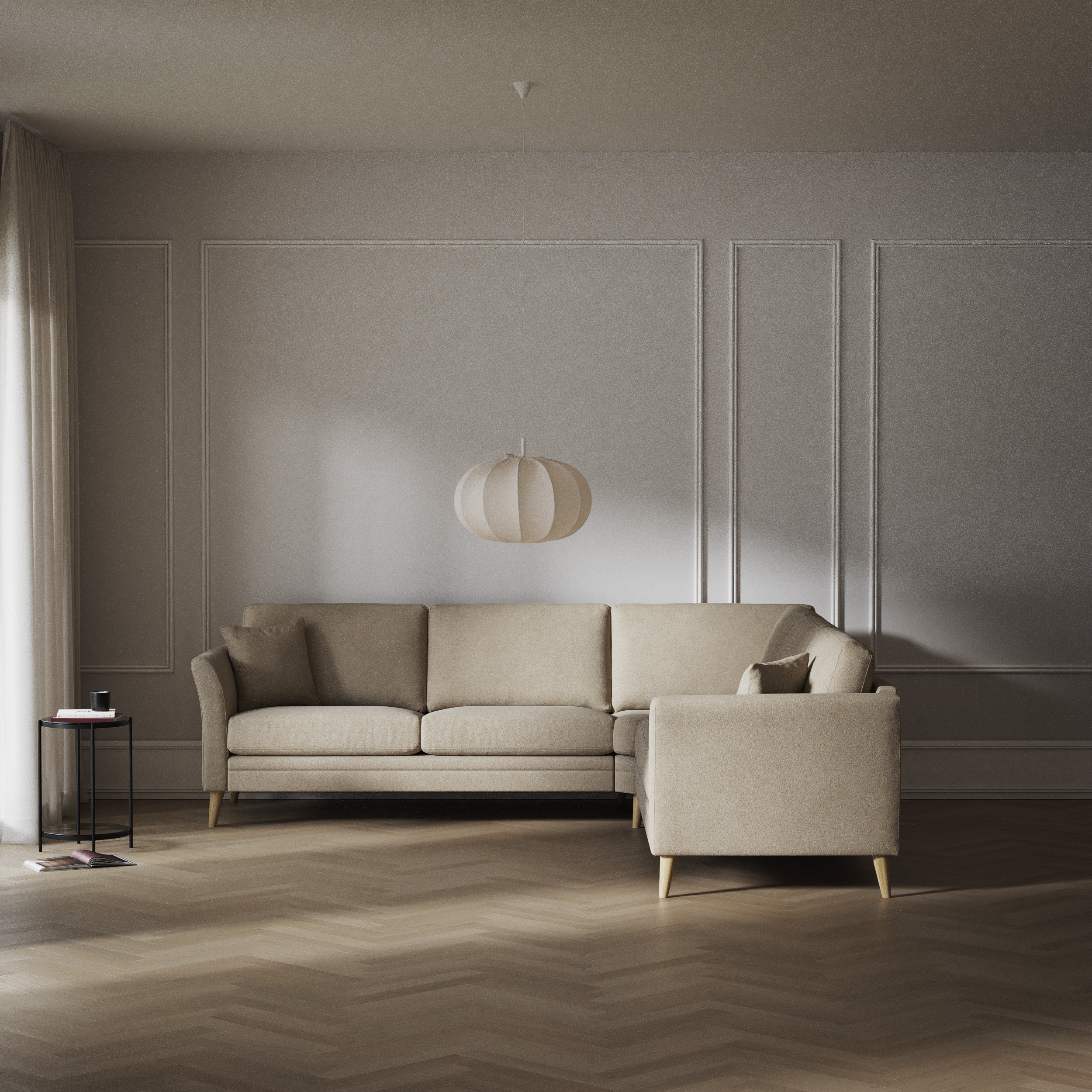 Eden, Hörnsoffa, 2,5+2,5-sits