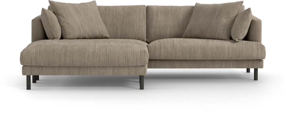 Harper - 4-sits med schäslong XL vänster - Beige