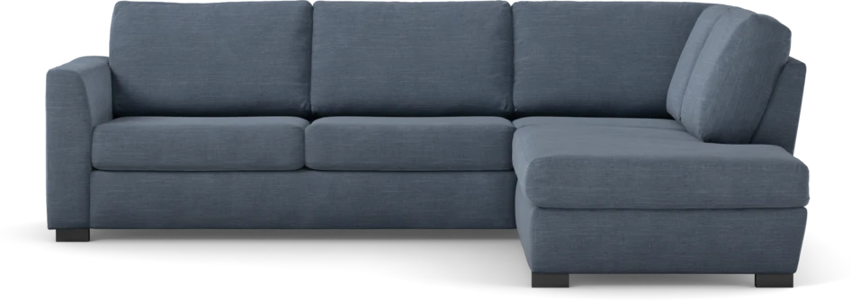 Friday - 2,5-sits soffa med divan höger - Blå
