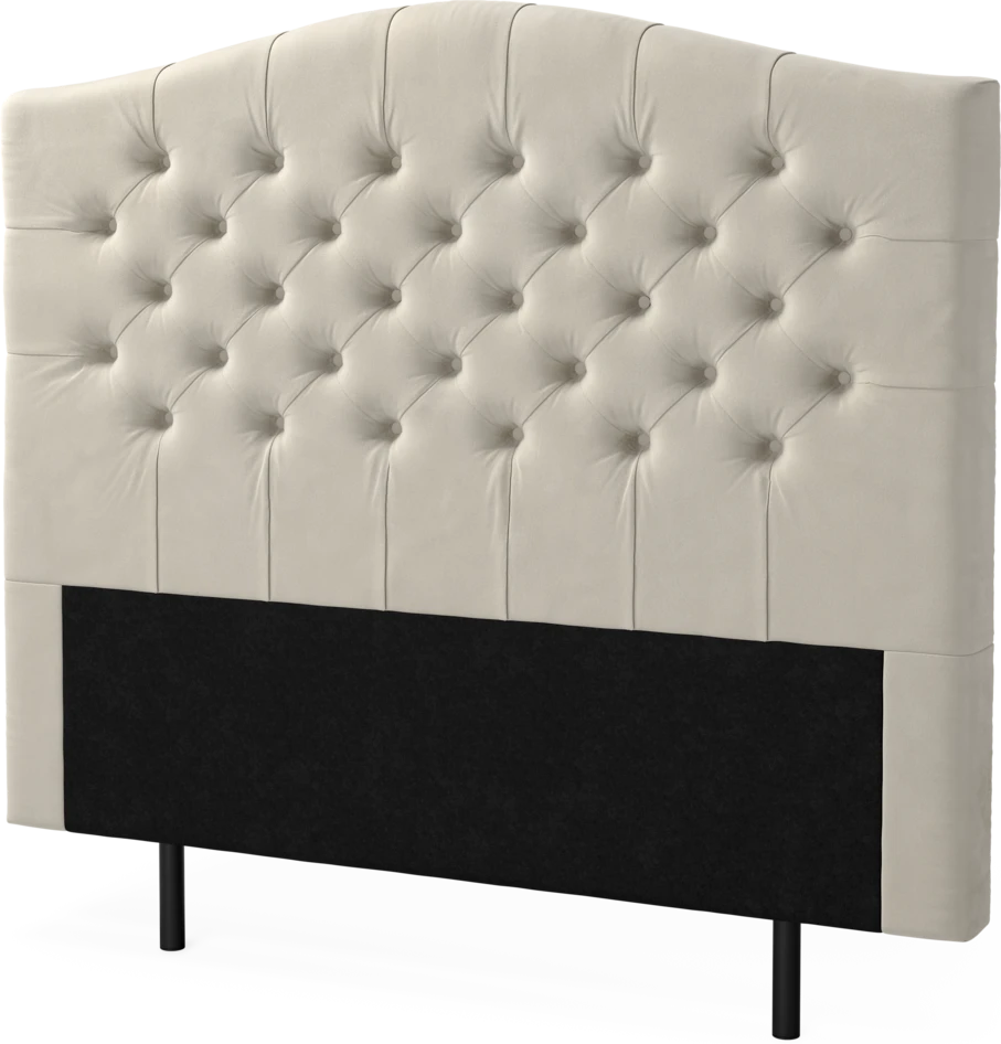 New York välvd - Sänggavel, 90-210 cm - Beige