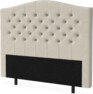 New York välvd - Sänggavel, 90-210 cm - Beige