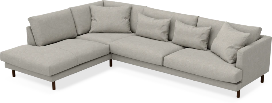 Harper - 3-sits soffa med divan vänster - Beige