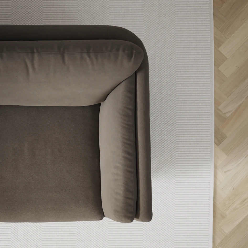 Madison Lux - Hörnsoffa med schäslong höger - Beige