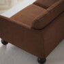 Madison - 2-sits soffa med divan höger - Brun