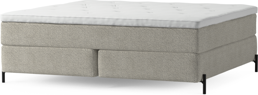 Delux Dream - Kontinentalsäng, dubbelsäng med bäddmadrass och sängben