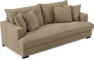 Mila - 3-sits soffa, hel dyna - Beige