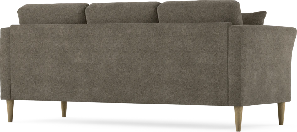 Eden - 3-sits soffa - Brun