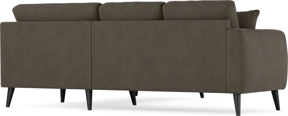 Eden - Hörnsoffa, 2+2-sits - Brun