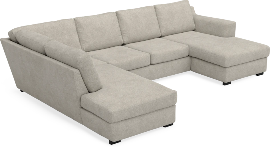 Friday - 3-sits soffa med divan vänster och schäslong höger - Beige