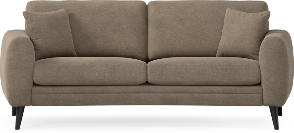 Eden - 2,5-sits soffa svängd - Brun