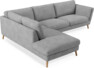 Madison Lux - 3-sits soffa med divan vänster - Vit