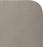 Delux Rundad - Sänggavel, 90-210 cm - Beige