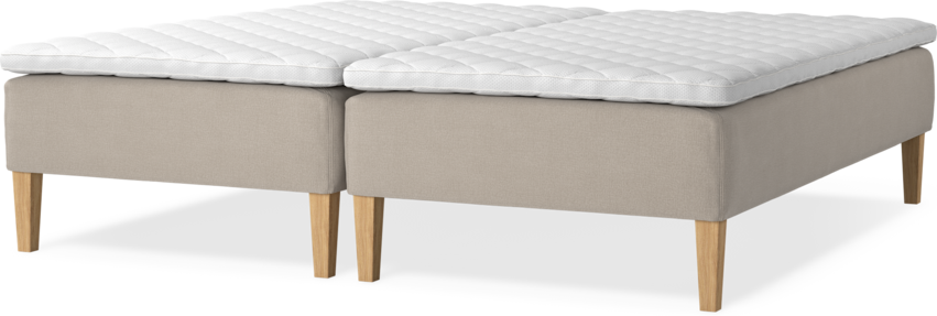 Delux Sense - Ramsäng, dubbelsäng med bäddmadrass