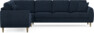 Eden - Hörnsoffa, 2+3-sits - Blå
