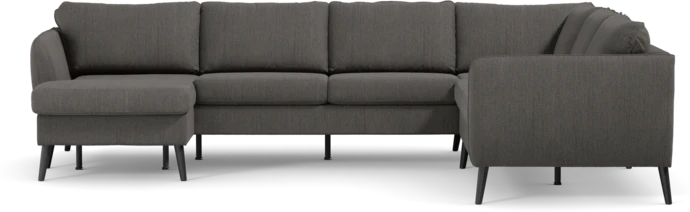 County, Hörnsoffa, 3+2-sits med schäslong vänster