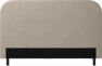 Delux Rundad - Sänggavel, 90-210 cm - Beige