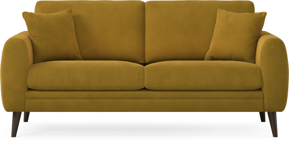 Eden - 2,5-sits soffa - Gul