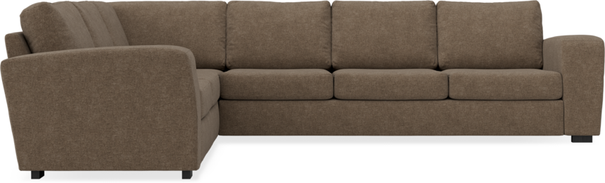 Friday - Hörnsoffa, 2+3-sits - Brun