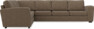 Friday - Hörnsoffa, 2+3-sits - Brun