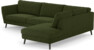 Madison Lux - 3-sits soffa med divan höger - Grön