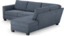 Friday - 2,5-sits soffa med divan höger - Blå