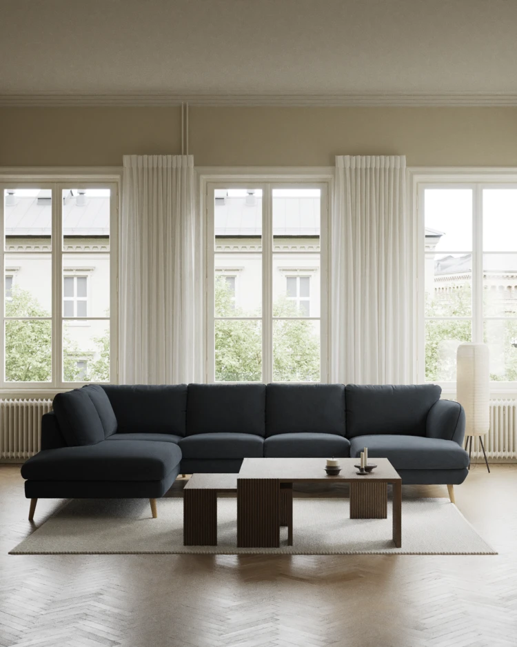 Madison - 2-sits soffa med divan vänster och schäslong höger - inspiration