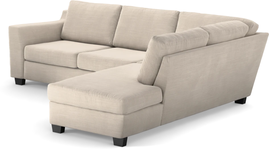 Friday - 2,5-sits soffa med divan höger - Beige