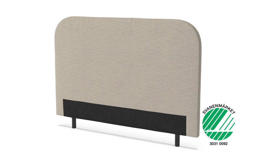 Curve - Sänggavel, B 160-210 cm - Beige