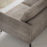 Madison Lux - 2-sits soffa med divan höger - Beige