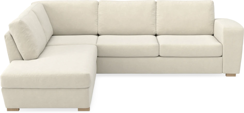 Friday - 2,5-sits soffa med divan vänster - Beige