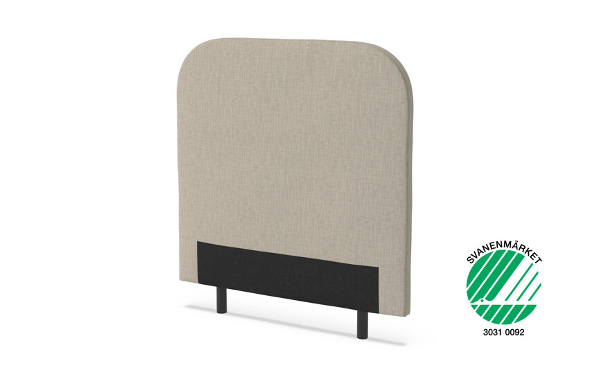 Curve - Sänggavel, B 90-140 cm - Beige
