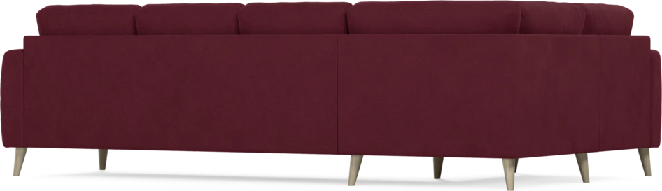 Eden - Hörnsoffa, 1+3-sits - Röd