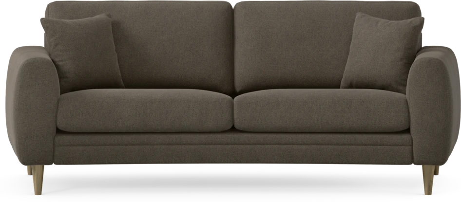 Eden - 2,5-sits soffa svängd - Brun