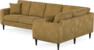 Eden - Hörnsoffa, 3+1-sits - Gul