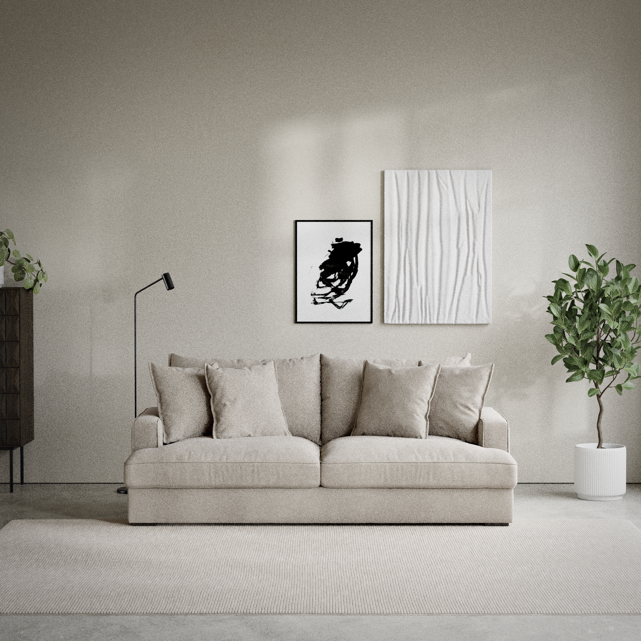 Mila - 3-sits soffa - inspiration