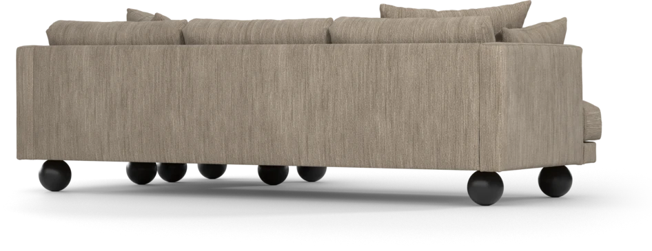 Harper - 4-sits med schäslong höger  - Beige