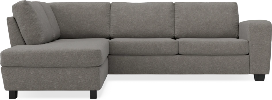 Friday - 2,5-sits soffa med divan vänster - Grå