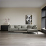 Harper - 3-sits soffa med divan höger - Beige