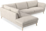 Madison - 3-sits soffa med divan vänster - Vit