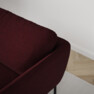 Madison Lux - 3-sits soffa - Röd