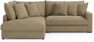 Rossi - 2-sits soffa med divan vänster - Beige