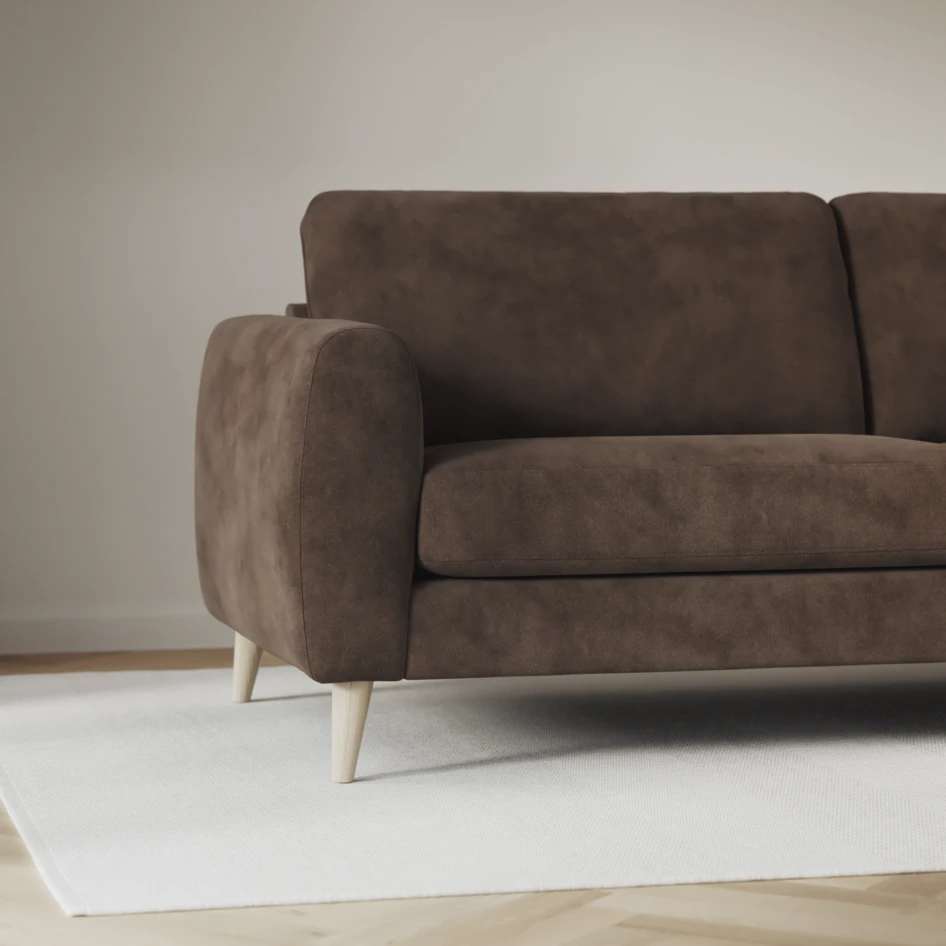 Bridge - 3-sits soffa - Brun